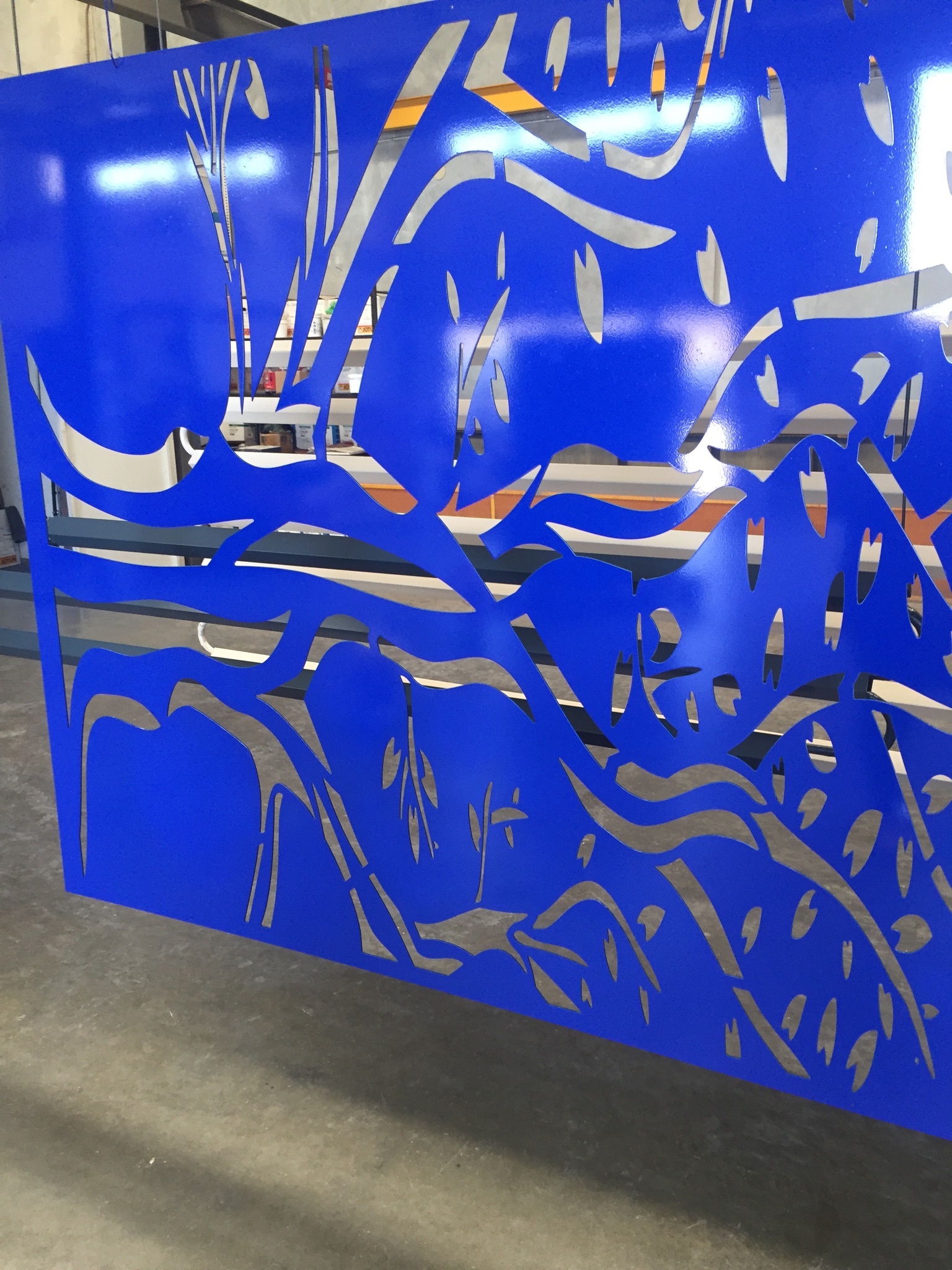 Decorative Screen Powder Coating